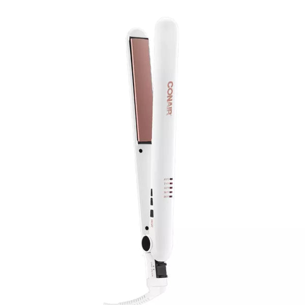 Conair Double Ceramic Flat Iron - White