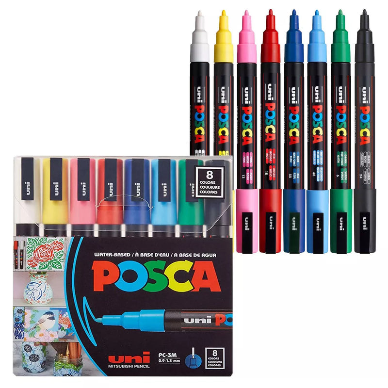 Water Based Paint Markers, 8 pack