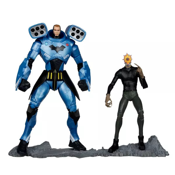 McFarlane Toys DC Multiverse Rookie Batman End Game & Mr. Bloom Gold Label 7" Action Figures - 2pk