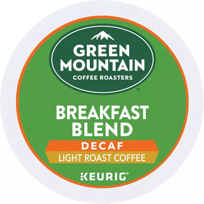 Breakfast Blend Decaf K-Cup Pods Light Roast, 24ct - Best by 07/26