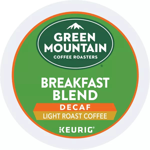 Breakfast Blend Decaf K-Cup Pods Light Roast, 24ct - Best by 07/26