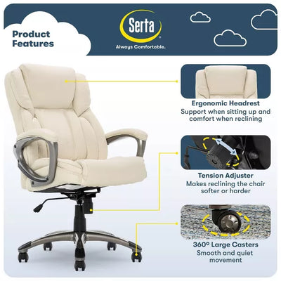 Works Executive Office Chair - Serta