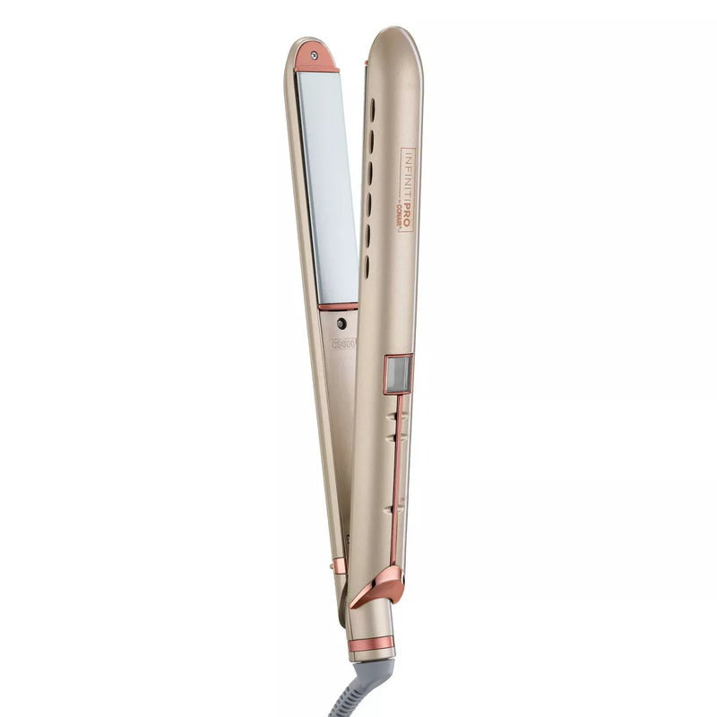 Frizz Free Titanium Ceramic Flat Iron, 1-inch