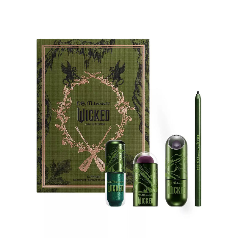 r.e.m. beauty x Wicked Elphaba Makeup Set - 4pc - Ulta Beauty