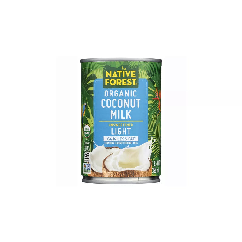 Organic Coconut Milk, Unsweetened Light, 13.5 fl oz BB 10/24