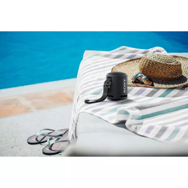 Sony Extra Bass Portable Compact IP67 Waterproof Bluetooth Speaker, Black