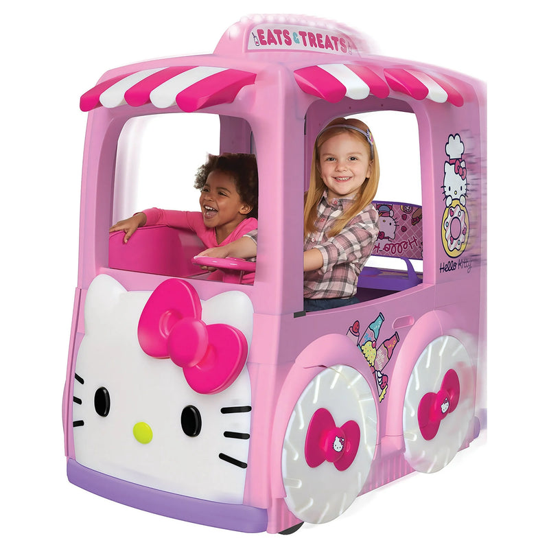 Hello Kitty12 Volt “Eats and Treats” Sweet Food Truck Play-Center Ride-On