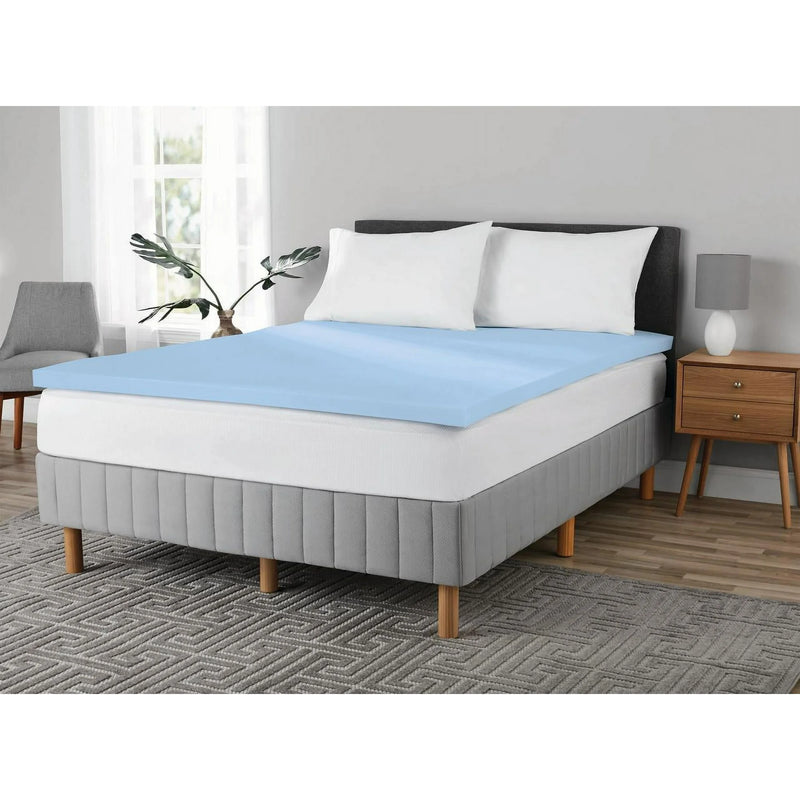 Mainstays 2" Memory Foam Mattress Topper, Twin