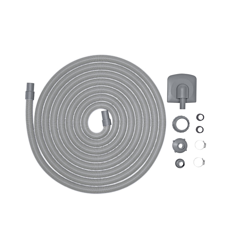 Mainstays 35 ft. Pool Cleaning Hose with Adaptors