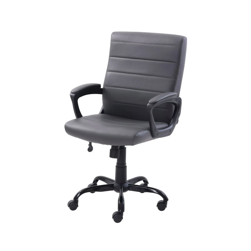 Bonded Leather Mid-Back Manager&