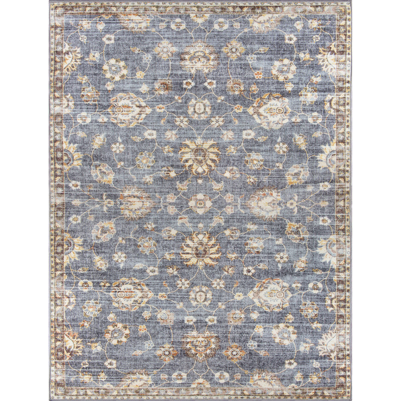 Mainstays Contabria Gray, Indoor Area Rug, 4&