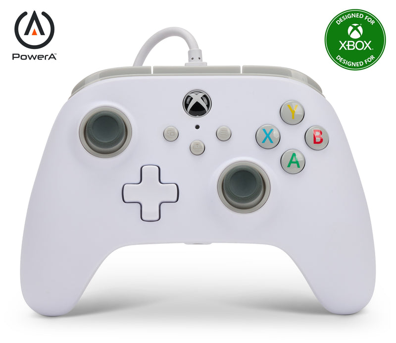 PowerA Wired Controller for Xbox Series X|S - White