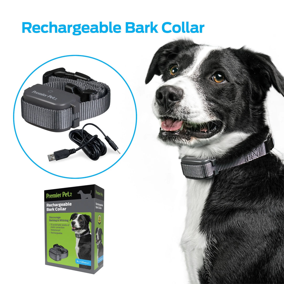 Premier Pet Rechargeable Bark Collar