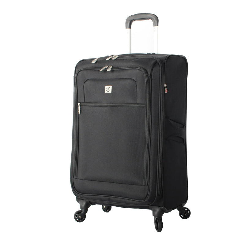 Arendale Soft Side 28” Expandable Checked Luggage, Black