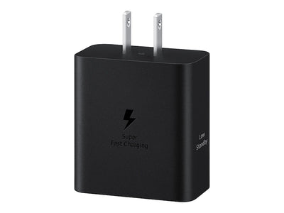 Samsung 50W Duo Power Adapter with 5A USB C Cable, Black