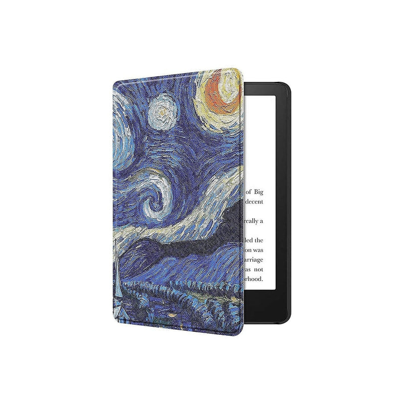 SaharaCase Folio Case for Amazon Kindle 11th Generation, The Starry Night