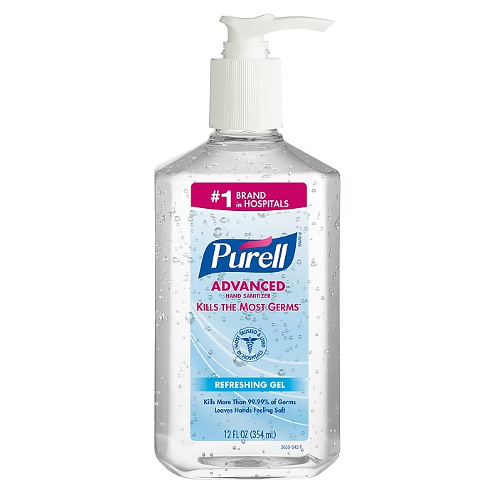 PURELL Advanced Refreshing Gel Hand Sanitizer, 12 oz.