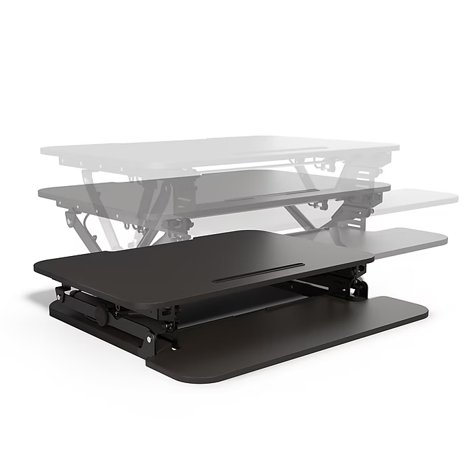 Union & Scale™ FlexFit™ 35" Manual Adjustable Desk Converter