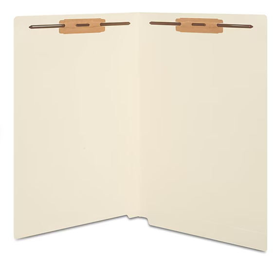 Moisture Resistant Heavy Duty Reinforced Classification Folder, Legal Size, Manila, 150/Box