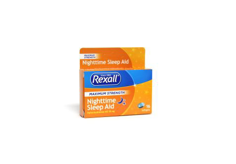 Rexall Night Time Sleep Aid Soft Gel, 16 ct