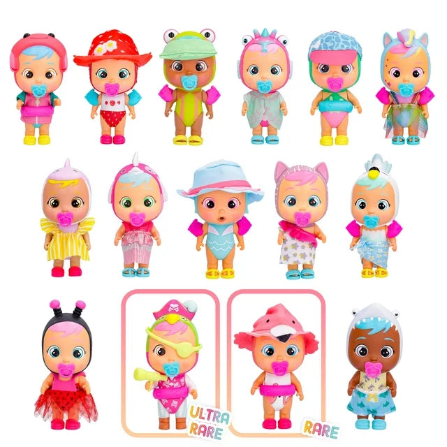 Cry Babies Magic Tears Tropical Beach Babies, 8+ Surprises and Accessories