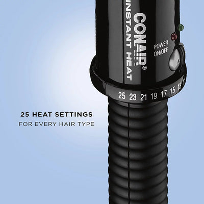 Conair Instant Heat Hot Curl Styling Brush, 3/4"