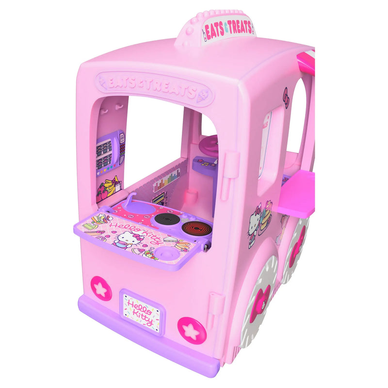 Hello Kitty12 Volt “Eats and Treats” Sweet Food Truck Play-Center Ride-On