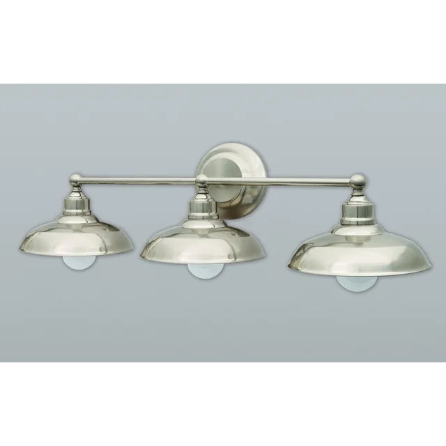 Better Homes & Gardens Triple Sconce Modern Farmhouse, Satin Nickel Finish