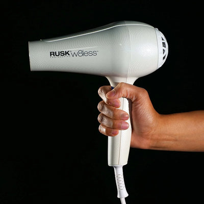 Rusk W8less 2000 Watt Ceramic & Tourmaline Dryer, White