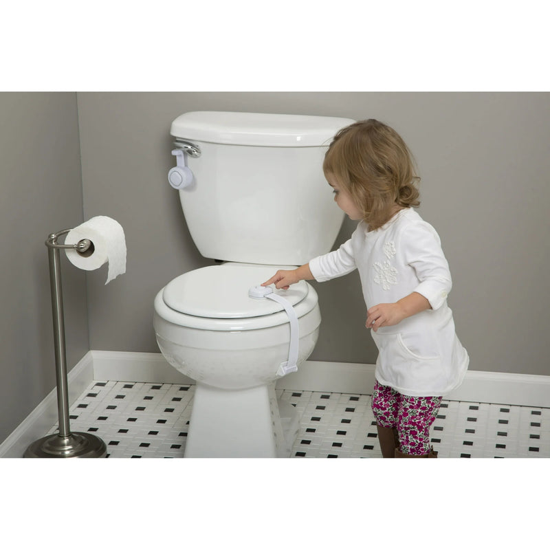 Safety 1st OutSmart Easy Install Bathroom Safety Set, White