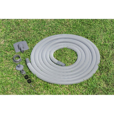 Mainstays 35 ft. Pool Cleaning Hose with Adaptors