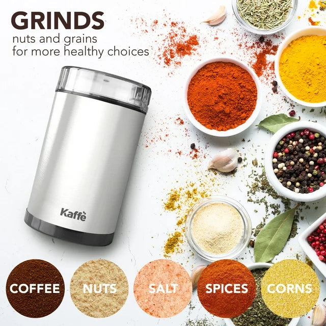 14Cup Electric Coffee Grinder, Stainless Steel