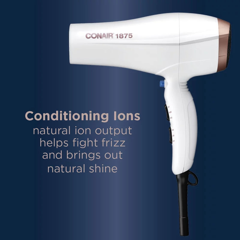 Conair Double Ceramic Technology Hair Dryer with Concentrator