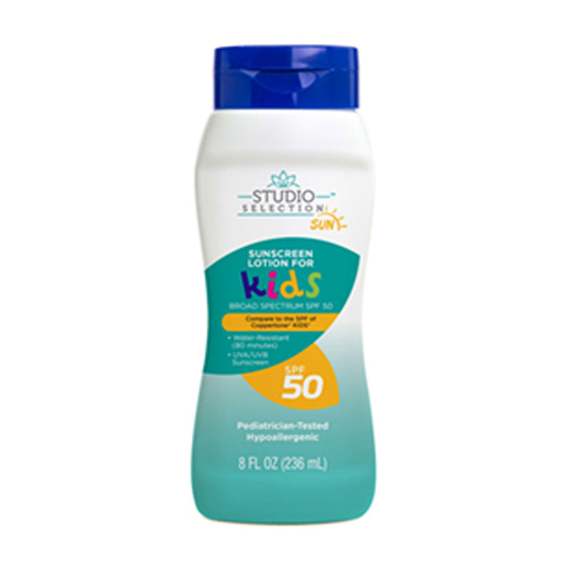 Studio Selection Sunscreen Lotion For Kids SPF 50, 8 Fl Oz