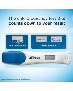 Clearblue Digital Pregnancy Test With Smart Countdown, 1 Count