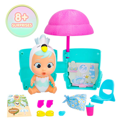 Cry Babies Magic Tears Tropical Beach Babies, 8+ Surprises and Accessories