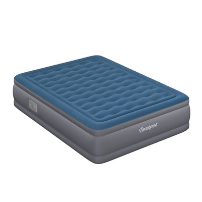16" Full Inflatable Air Bed Mattress with Built-in Pump