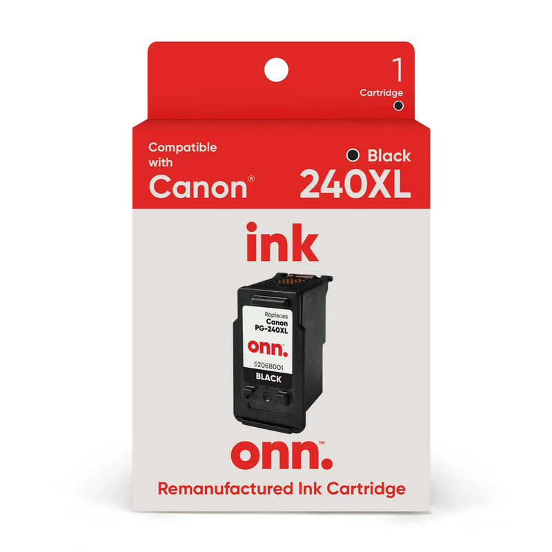 onn. Canon 240XL Black Ink Cartridge, Exp; 10/24