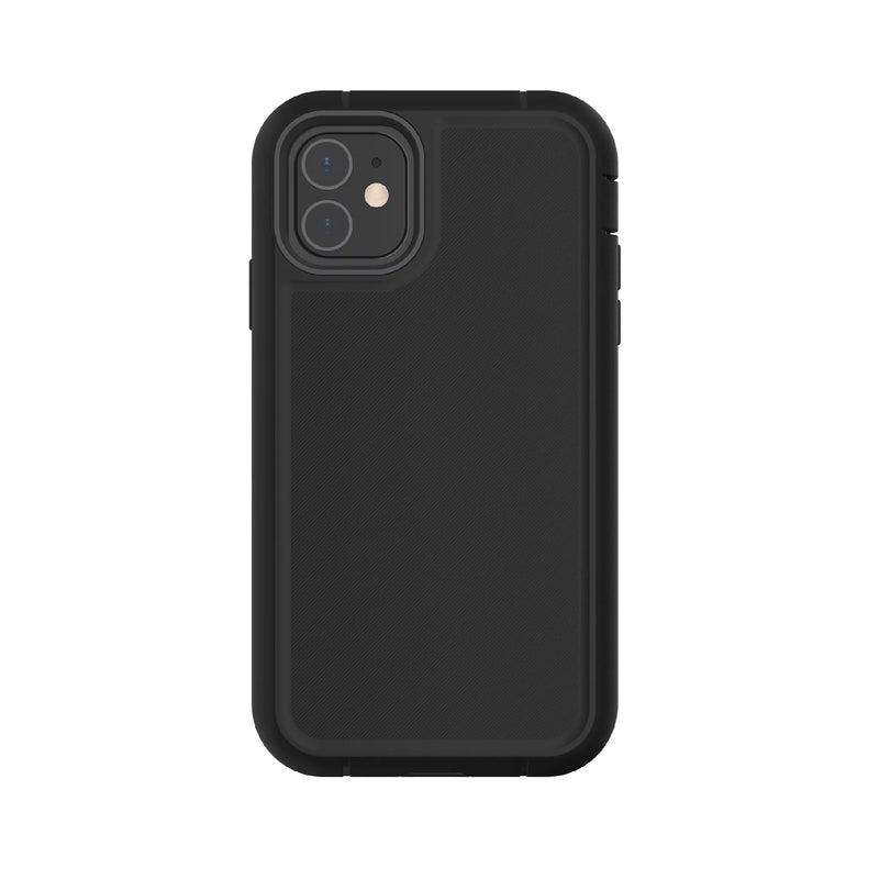 onn. Rugged Phone Case with Holster for iPhone 11 / XR