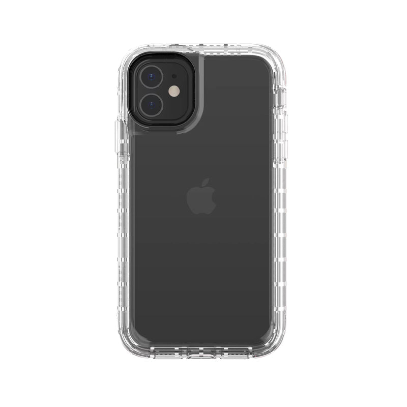 onn. Phone Case with Holster for iPhone 11 / iPhone XR - Clear