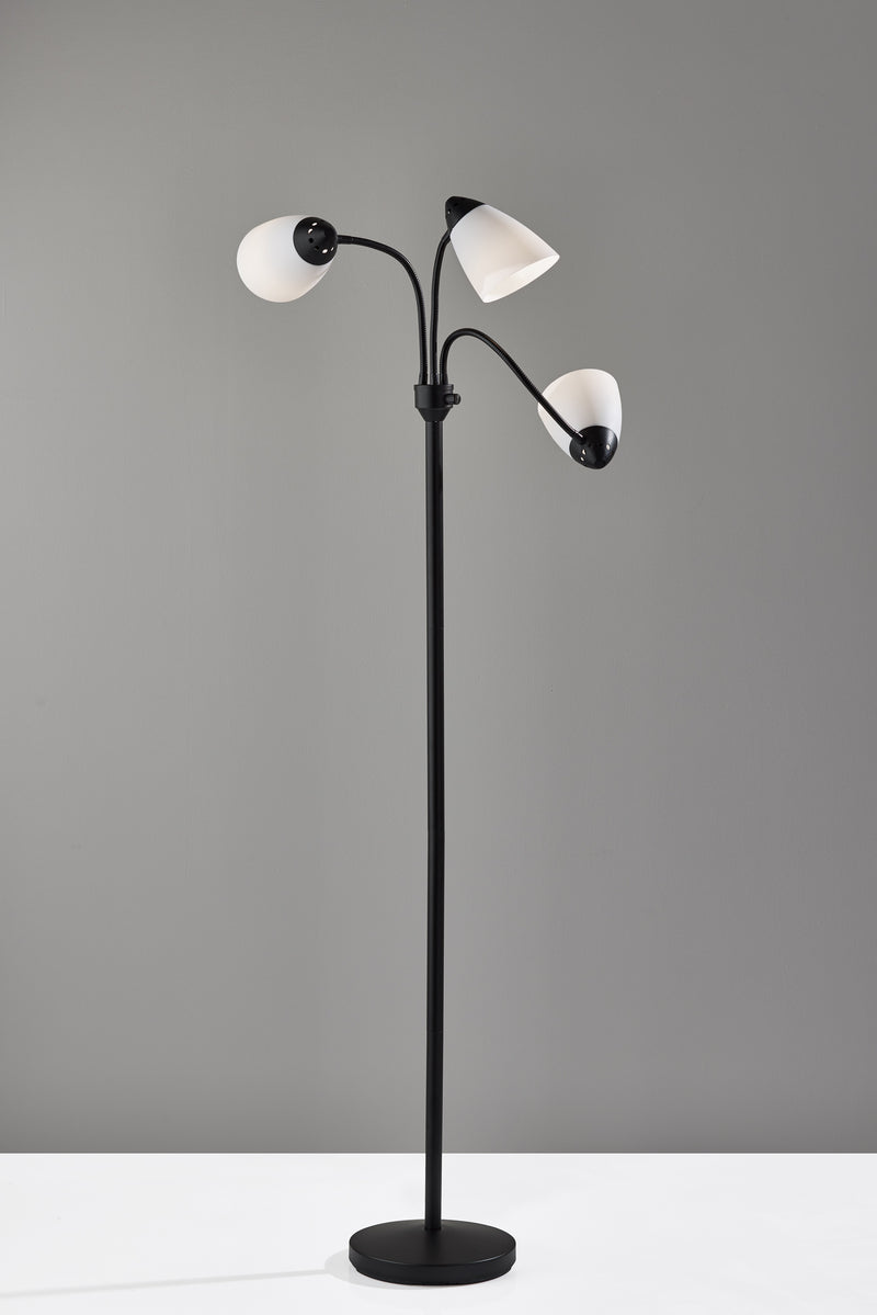 Mainstays 3 Head Adjustable Floor Lamp