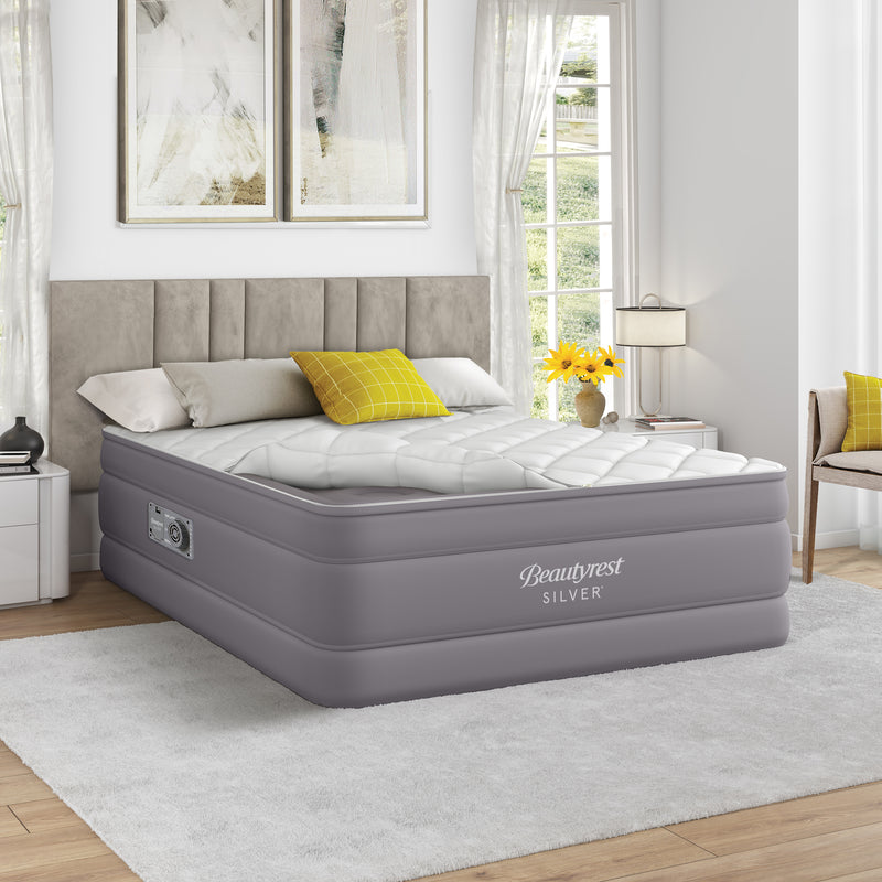 Beautyrest Cushion Aire 20" Queen Air Mattress with Built-in Pump