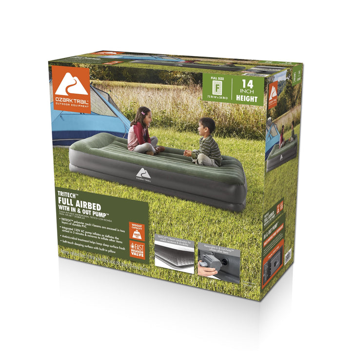 Ozark trail air bed pump hotsell