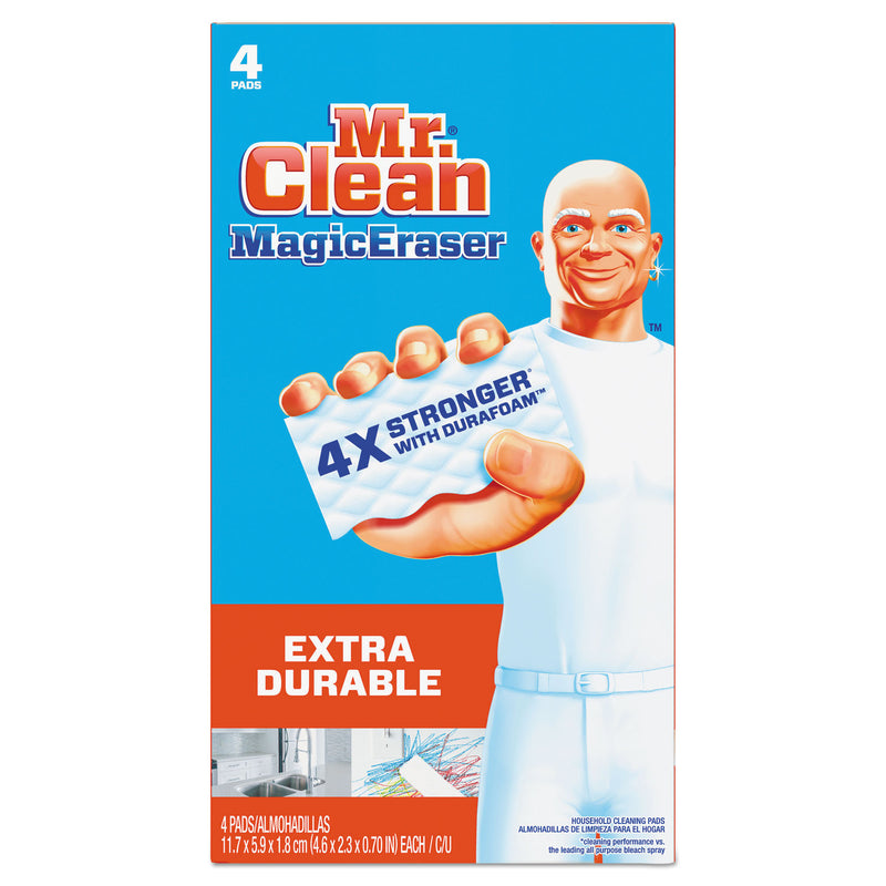 Mr. Clean Magic Eraser Extra Durable, 4/Pack