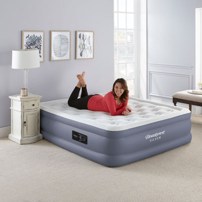 Beautyrest Sensalux 18" Queen Air Mattress with Built-in Pump