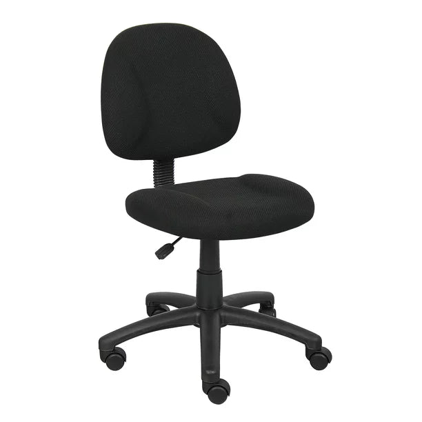 Boss Office & Home Beyond Basics Adjustable Office Task Chair without Arms