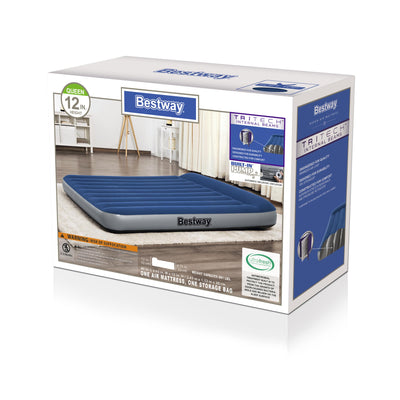 Bestway 12" Queen Air Mattress with Built-in Pump