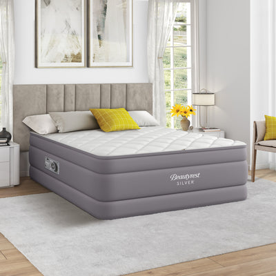 Beautyrest Cushion Aire 20" Queen Air Mattress with Built-in Pump