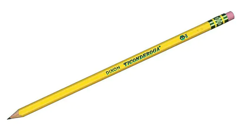 Ticonderoga Sharpened Pencils, 12/Pack