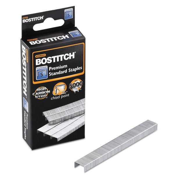 Bostitch Premium Staples, 5000/Case